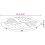 VidaXL (Round, 60 cm) vidaXL Table Top Replacement Board Desktop Dining Table Top Solid Wood Acacia 4