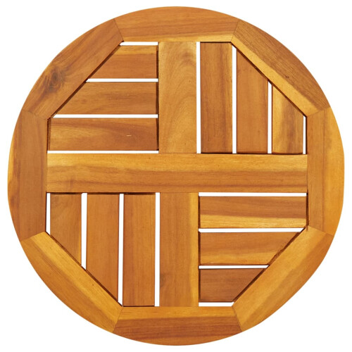 VidaXL (Round, 40 cm) vidaXL Table Top Replacement Board Desktop Dining Table Top Solid Wood Acacia