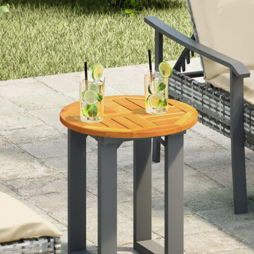 VidaXL (Round, 40 cm) vidaXL Table Top Replacement Board Desktop Dining Table Top Solid Wood Acacia 1