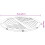 VidaXL (Round, 70 cm) vidaXL Table Top Replacement Board Desktop Dining Table Top Solid Wood Acacia 8