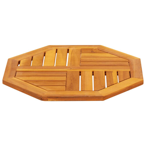 VidaXL (octagonal, 50 cm) vidaXL Table Top Replacement Board Desktop Dining Table Top Solid Wood Acacia 2