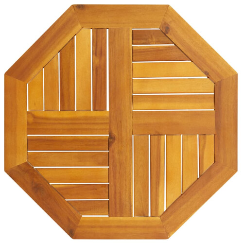 VidaXL (octagonal, 60 cm) vidaXL Table Top Replacement Board Desktop Dining Table Top Solid Wood Acacia