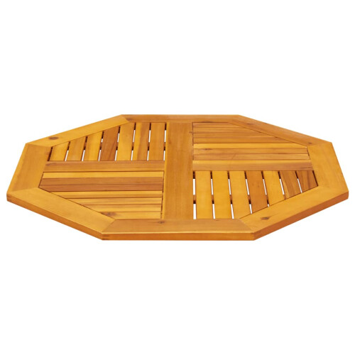 VidaXL (octagonal, 80 cm) vidaXL Table Top Replacement Board Desktop Dining Table Top Solid Wood Acacia 2