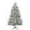 VidaXL (green and white, 240 cm/ Basic) vidaXL Artificial Hinged Christmas Tree Artificial Tree LEDs and Ball Set 2