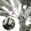 VidaXL (green and white, 240 cm/ Basic) vidaXL Artificial Hinged Christmas Tree Artificial Tree LEDs and Ball Set 3