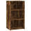 VidaXL (smoked oak) vidaXL Sideboard Storage Cupboard Buffet Cabinet Highboard Engineered Wood 2