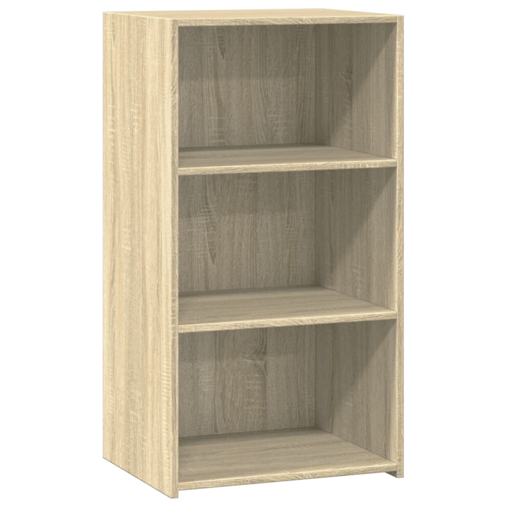Vidaxl (Sonoma Oak) Sideboard Storage Cupboard Buffet Cabinet Highboard Engineered Wood