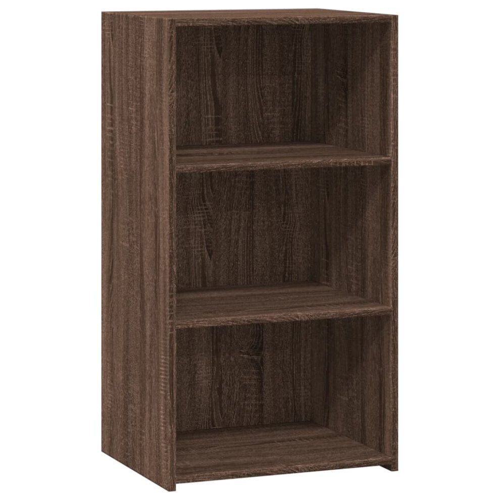 (brown oak) vidaXL Sideboard Storage Cupboard Buffet Cabinet Highboard Engineered Wood