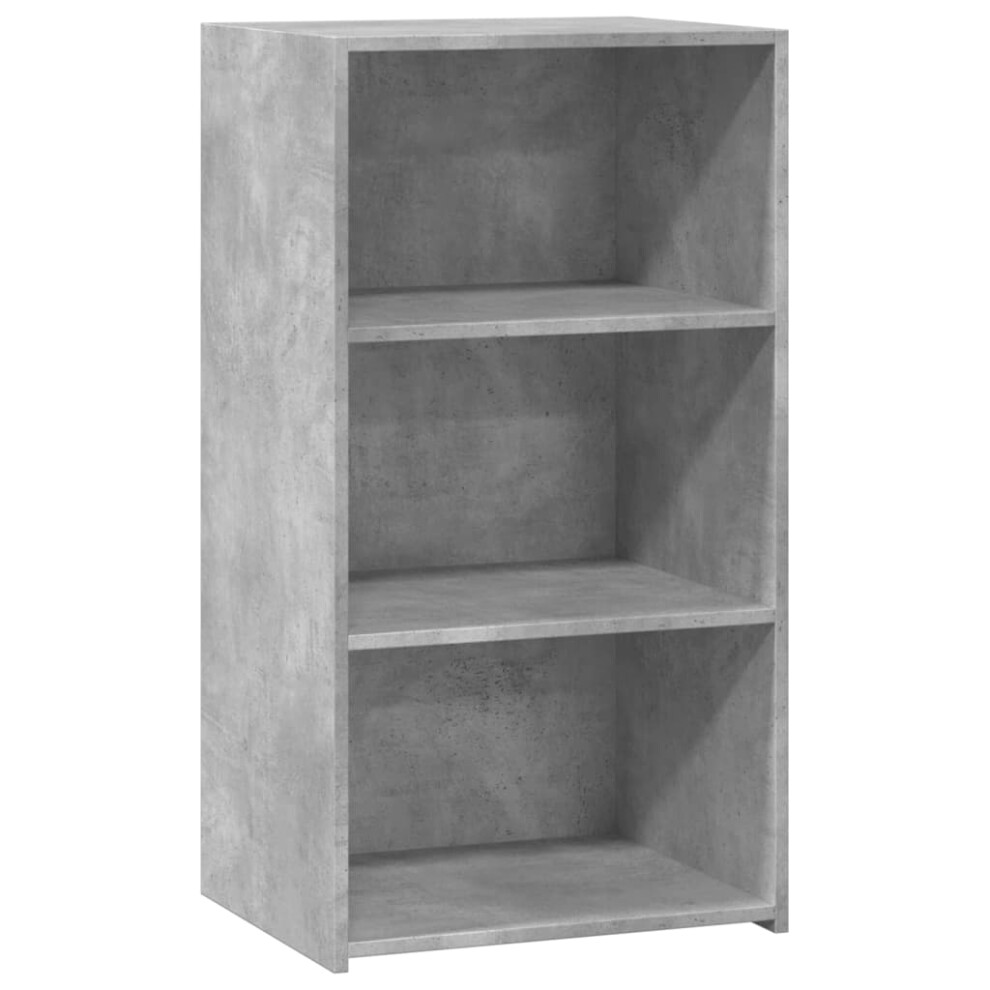 Vidaxl (Concrete ) Sideboard Storage Cupboard Buffet Cabinet Highboard Engineered Wood Grey