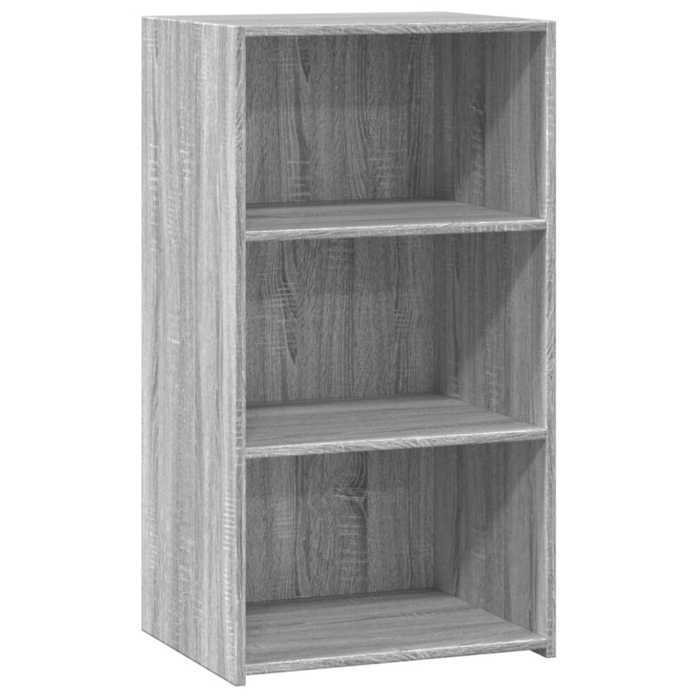 (grey sonoma) vidaXL Sideboard Storage Cupboard Buffet Cabinet Highboard Engineered Wood