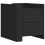 VidaXL (black) vidaXL Bedside Cabinet Nightstand Bed Side Table Engineered Wood 2
