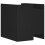 VidaXL (black) vidaXL Bedside Cabinet Nightstand Bed Side Table Engineered Wood 6