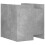 VidaXL (concrete grey) vidaXL Bedside Cabinet Nightstand Bed Side Table Engineered Wood 6