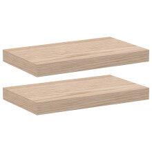 (40 x 23.5 x 4 cm/ 2 pcs) vidaXL Floating Shelves Wall Shelf Display Storage Shelf Rack Engineered Wood