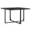 VidaXL vidaXL 5-tlg. Garten-Essgruppe Schwarz Poly Rattan 5