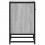 VidaXL (grey sonoma, 2 pcs) vidaXL Bedside Cabinets Nightstand Bed Side Table Engineered Wood 7