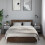 VidaXL (grey sonoma, 2 pcs) vidaXL Bedside Cabinets Nightstand Bed Side Table Engineered Wood 3