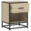 VidaXL (sonoma oak, 2 pcs) vidaXL Bedside Cabinets Nightstand Bed Side Table Engineered Wood 9