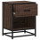 VidaXL (brown oak, 1 pcs) vidaXL Bedside Cabinets Nightstand Bed Side Table Engineered Wood 8