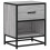 VidaXL (grey sonoma, 1 pcs) vidaXL Bedside Cabinets Nightstand Bed Side Table Engineered Wood 2