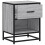 VidaXL (grey sonoma, 1 pcs) vidaXL Bedside Cabinets Nightstand Bed Side Table Engineered Wood 8