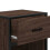 VidaXL (brown oak, 1 pcs) vidaXL Bedside Cabinets Nightstand Bed Side Table Engineered Wood 9