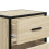 VidaXL (sonoma oak, 2 pcs) vidaXL Bedside Cabinets Nightstand Bed Table Engineered Wood 10