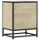 VidaXL (sonoma oak, 2 pcs) vidaXL Bedside Cabinets Nightstand Bed Table Engineered Wood 8