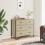 VidaXL vidaXL Kommode Sonoma-Eiche 91x35,5x74,5 cm Holzwerkstoff 3