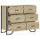 VidaXL vidaXL Kommode Sonoma-Eiche 91x35,5x74,5 cm Holzwerkstoff 7