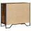 VidaXL vidaXL Kommode Räuchereiche 91x35,5x74,5 cm Holzwerkstoff 6