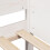 VidaXL (white, 90 x 190 cm) vidaXL Bed Frame Bedstead Bed Base Wax Solid Wood Pine 8