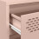 VidaXL (pink) vidaXL Sideboard Side Cabinet Storage Cupboard Highboard Cold-rolled Steel 9