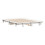 VidaXL (white, 135 x 190 cm) vidaXL Bed Frame Home Bedstead Bed Base Mattress Foundation Solid Wood Pine 6