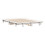 VidaXL (white, 120 x 190 cm) vidaXL Bed Frame Home Bedstead Bed Base Mattress Foundation Solid Wood Pine 6