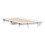 VidaXL (white, 90 x 190 cm) vidaXL Bed Frame Home Bedstead Bed Base Mattress Foundation Solid Wood Pine 3