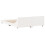 VidaXL (white, 150 x 200 cm) vidaXL Bed Frame with Headboard Wax Solid Wood Pine 6