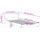 VidaXL (natural, 90 x 190 cm) vidaXL Bed Frame with Headboard Wax Solid Wood Pine 9
