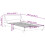 VidaXL (white, 90 x 190 cm) vidaXL Bed Frame with Headboard Wax Solid Wood Pine 9