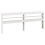 VidaXL (white, 190 x 16 x 82 cm) vidaXL Headboard with Shelves Bed Header Bed Headboard Solid Wood Pine 2