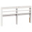 VidaXL (white, 170 x 16 x 82 cm) vidaXL Headboard with Shelves Bed Header Bed Headboard Solid Wood Pine 5