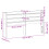 VidaXL (white, 170 x 16 x 82 cm) vidaXL Headboard with Shelves Bed Header Bed Headboard Solid Wood Pine 9
