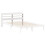 VidaXL (white, 145 x 16 x 82 cm) vidaXL Headboard with Shelves Bed Header Bed Headboard Solid Wood Pine 6