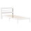 VidaXL (white, 110 x 16 x 82 cm) vidaXL Headboard with Shelves Bed Header Bed Headboard Solid Wood Pine 6