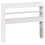 VidaXL (white, 100 x 16 x 82 cm) vidaXL Headboard with Shelves Bed Header Bed Headboard Solid Wood Pine 2