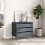 VidaXL (anthracite) vidaXL Sideboard Cabinet Storage Cupboard Highboard Cold-rolled Steel 3