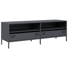 (anthracite, 135 x 39 x 43.5 cm) vidaXL TV Cabinet TV Stand TV Unit Media Hifi Cabinet Cold-rolled Steel