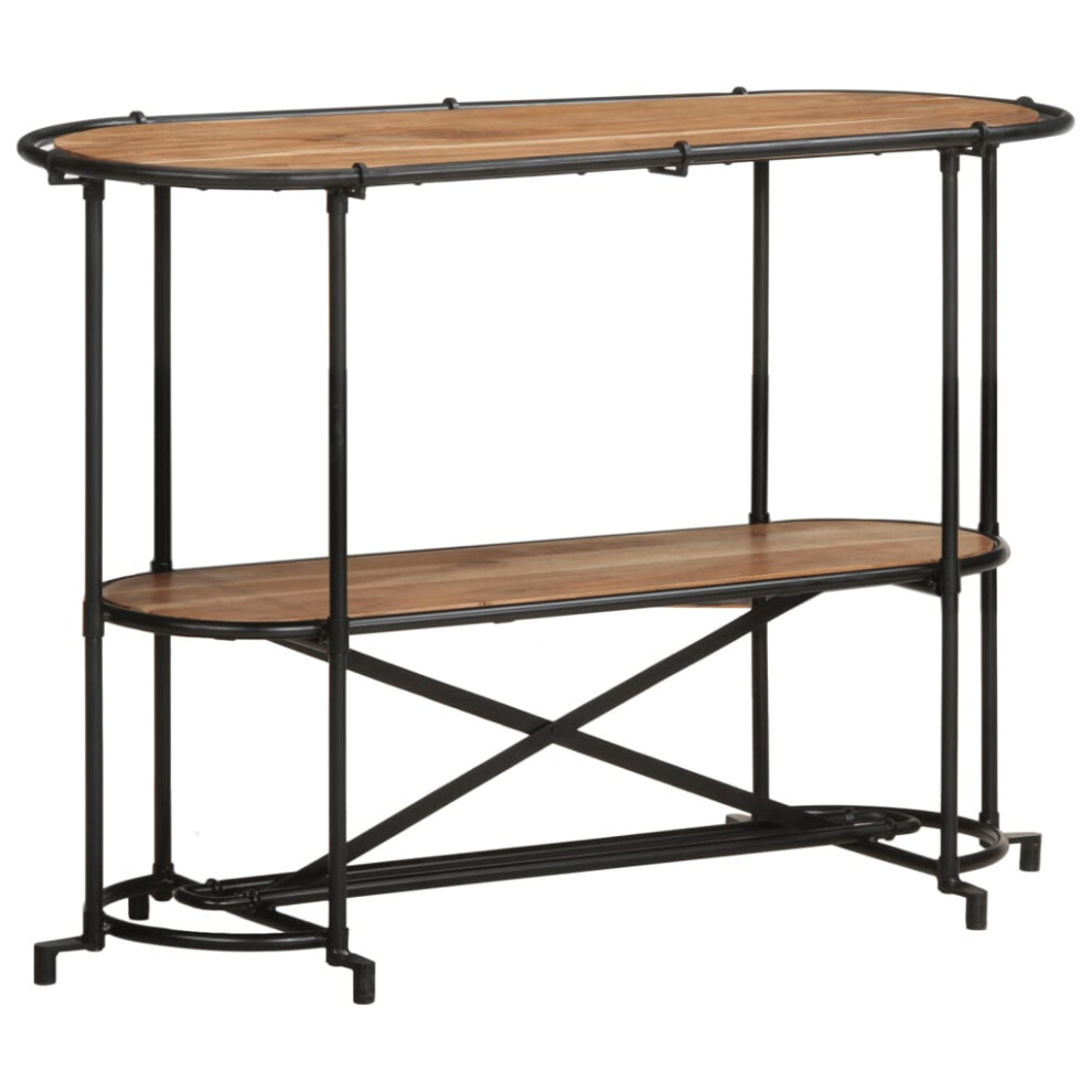 Vidaxl (Acacia Wood) Console Table Hallway End Table Accent Side Table Tea Coffee Table