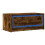 VidaXL (smoked oak) vidaXL Coffee Table with LED Lights Hallway Accent Side Table Engineered Wood 3