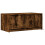 VidaXL (smoked oak) vidaXL Coffee Table with LED Lights Hallway Accent Side Table Engineered Wood 8